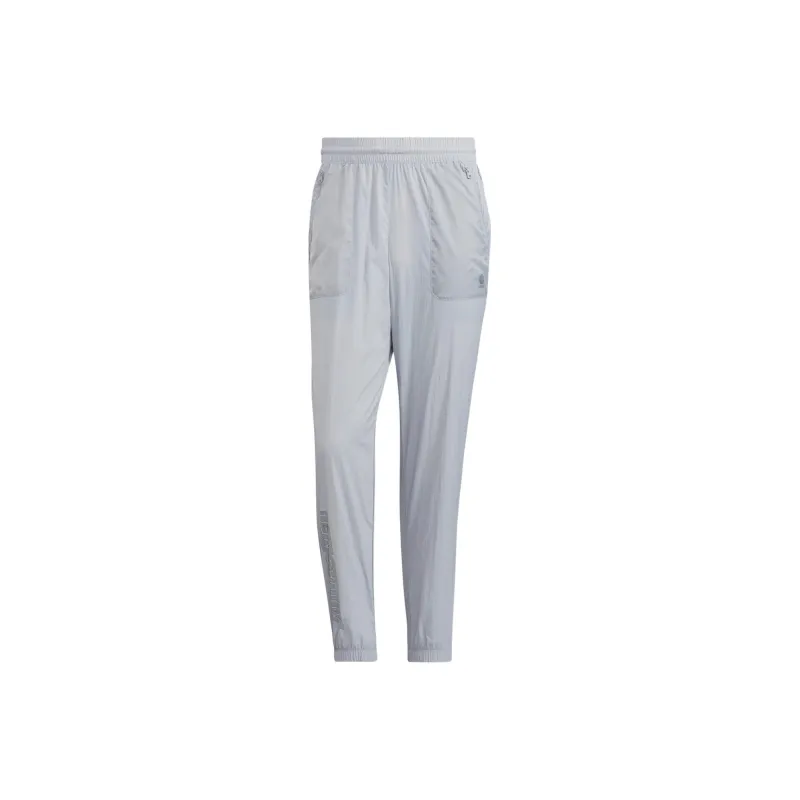 Adidas Neo Casual Pants Men's Silver Gray-0