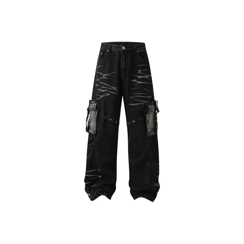Pirkadat Jeans Unisex Black-0