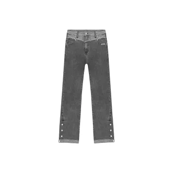 XINYINSU Jeans Unisex Dark Gray
