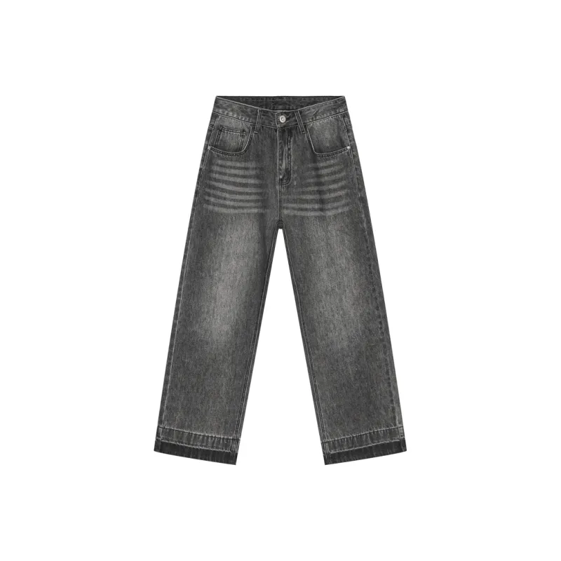 Voguo Relay Jeans Unisex Black Gray-0