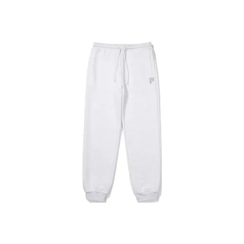 FILA Knitted Sweatpants Unisex White