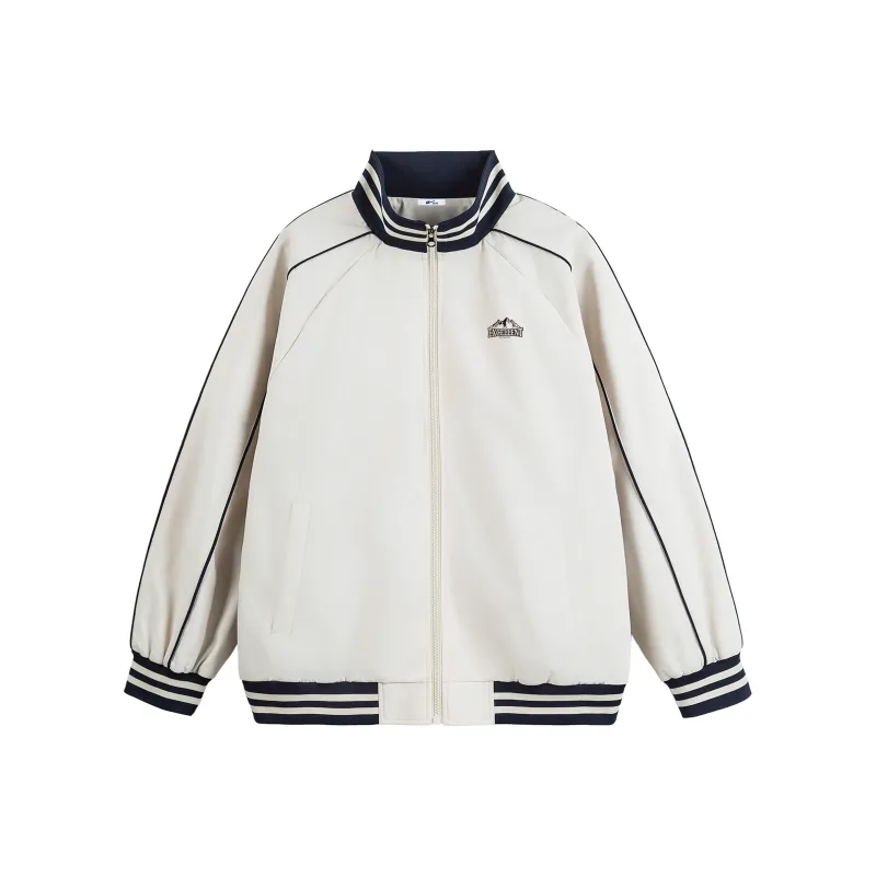 Warrior Huichao Riding The Wind Collection Jackets Coats Unisex Navy Blue-10