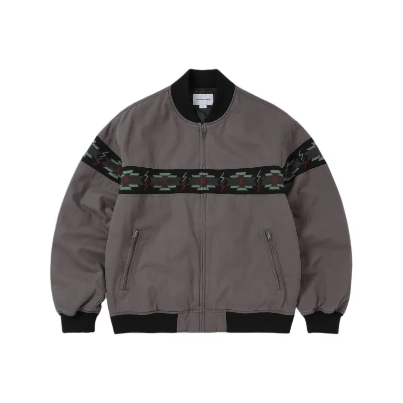 Thisisneverthat FW24 Lined Bomber Jacket Jacket Unisex Purple-0