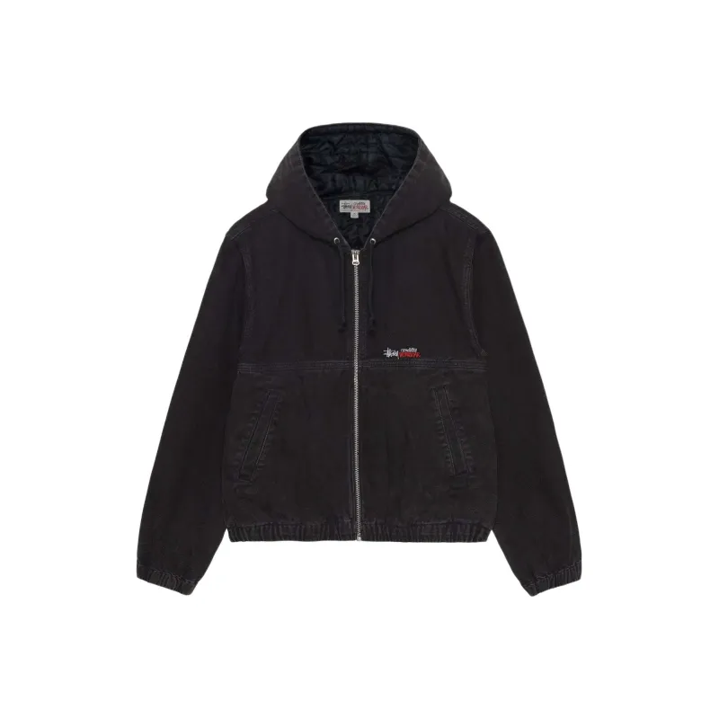 Stussy Work Canvas Needle Punch Jacket-12