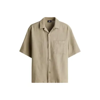H&M Shirts Men Green