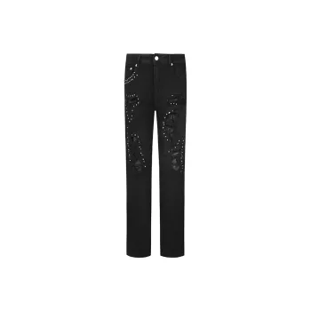 COOLALPACA Jeans Unisex Black