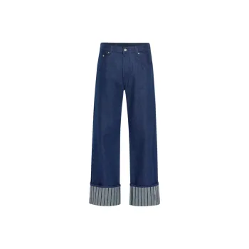 Jacquemus The Wide De Nîmes Denim Pants