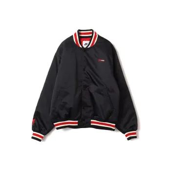 Nike LiverpoolFC SS25 M NK AU SATIN DUGOUT Jacket Men's Black/Red