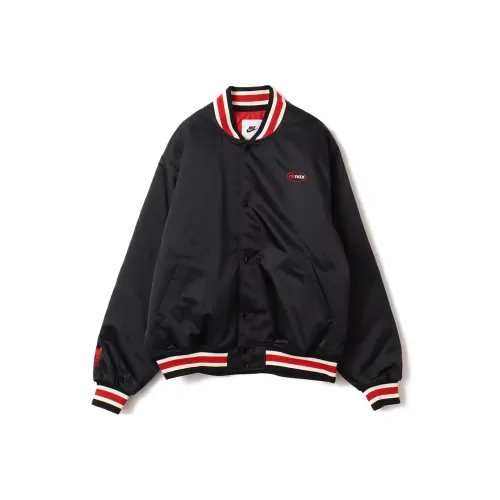 Nike LiverpoolFC SS25 M NK AU SATIN DUGOUT Jacket Men's Black/Red