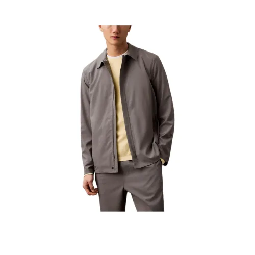 CALVIN KLEIN Jackets Coats Men's Platinum Rust