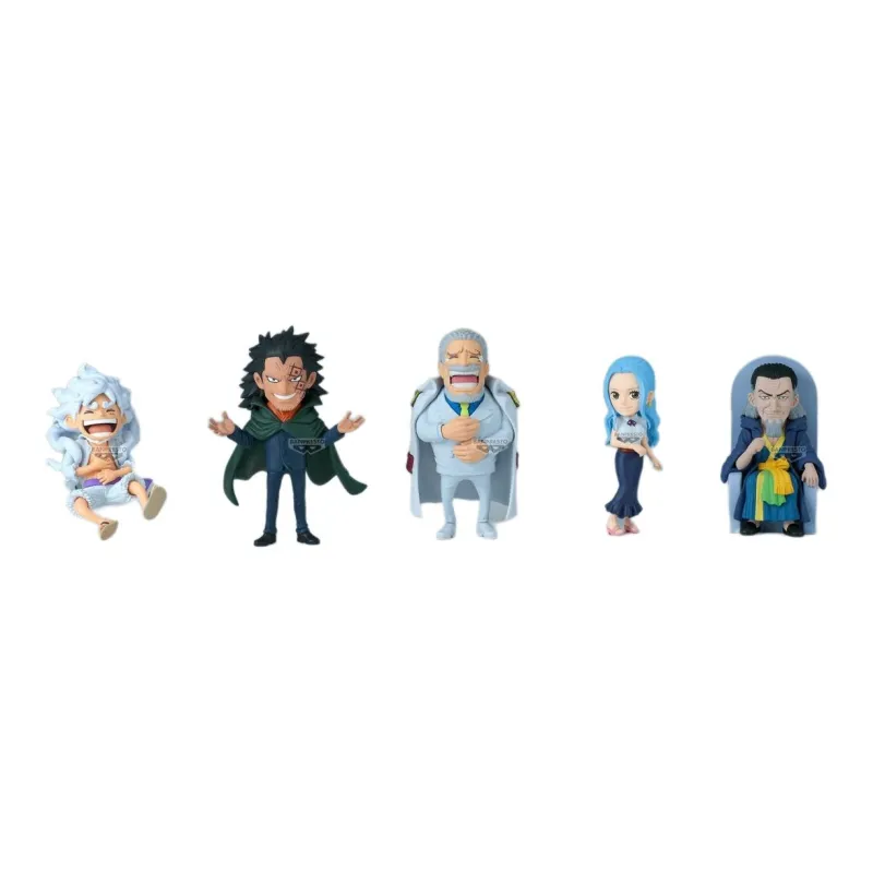 BANPRESTO One Piece WCF Parent And Kid's Bloodline 1 Revolutionary Army, Sabo, Dragon Vivi Chibi Figures-0
