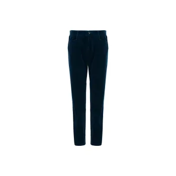 DAVID NAMAN Thickened Casual Pants Men's Blue