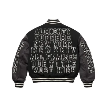 Supreme Praises Varsity Jacket