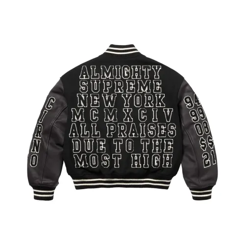 Supreme Praises Varsity Jacket