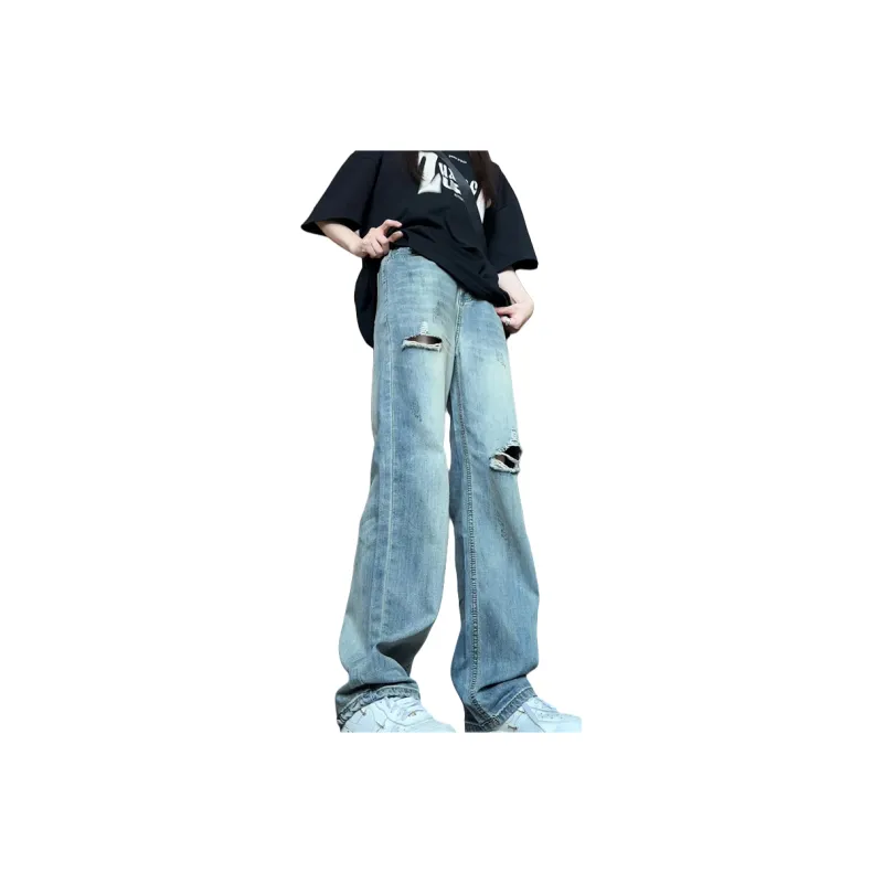 JIMI&JONS Jeans Unisex Washed Color-0
