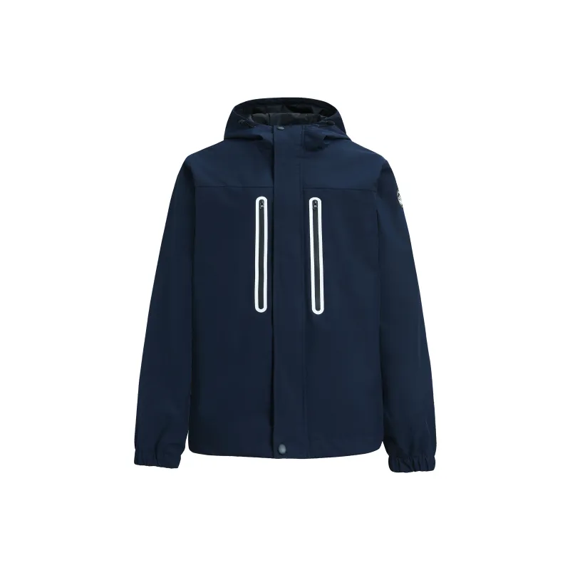 A.X.S.K Windbreaker Jacket Unisex Black-24