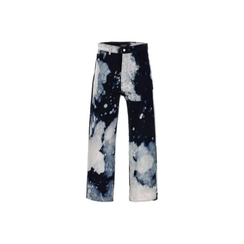 A COLD WALL* Hand Bleached Wide Leg Jean