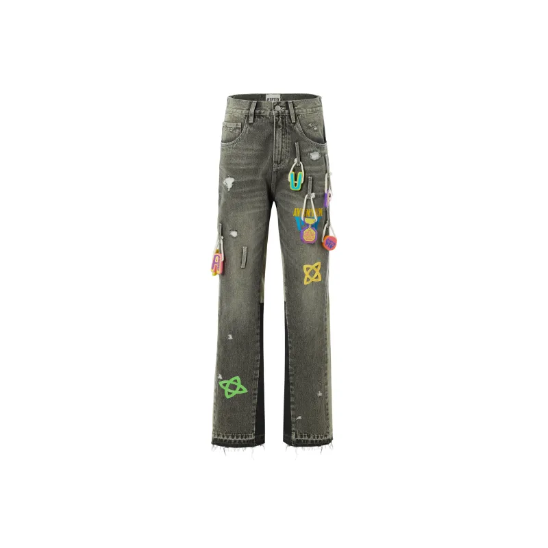 AVENTEN PIN Jeans Unisex-5
