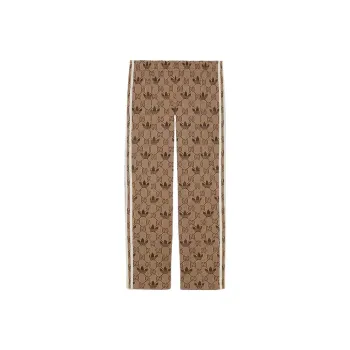 GUCCI X Adidas Gg Trefoil Jacquard Sweatpants