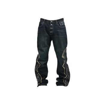 VINKID ORGANIZATION Jeans Unisex Navy Blue