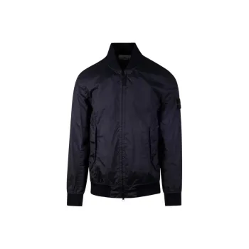 STONE ISLAND Zip Up Bomber Jacket