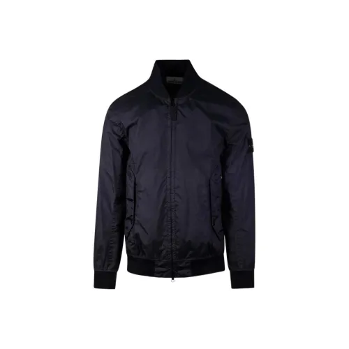 STONE ISLAND Zip Up Bomber Jacket