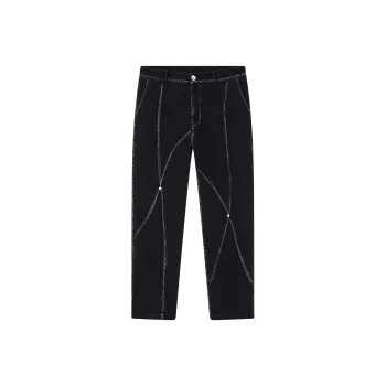 PASET Jeans Unisex Black