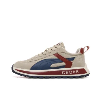 CEDAR HAN Cushioned Slip Resistant Lightweight Low Top Training Shoes Men's