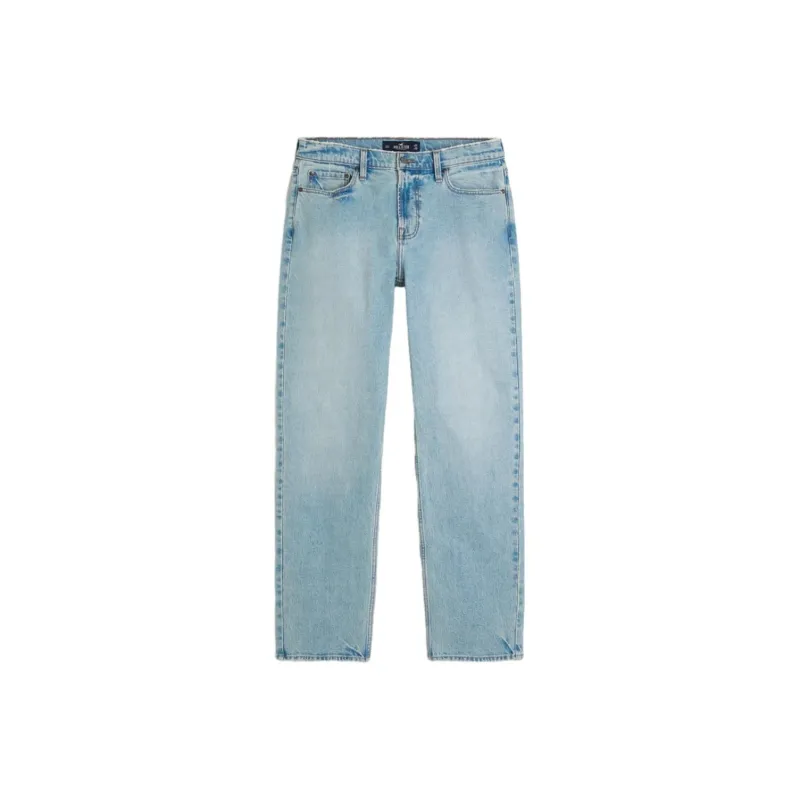 Hollister Jeans Men's Light-Coloured Wash-0