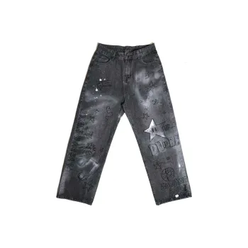 DNBH Jeans Unisex Smoke Gray