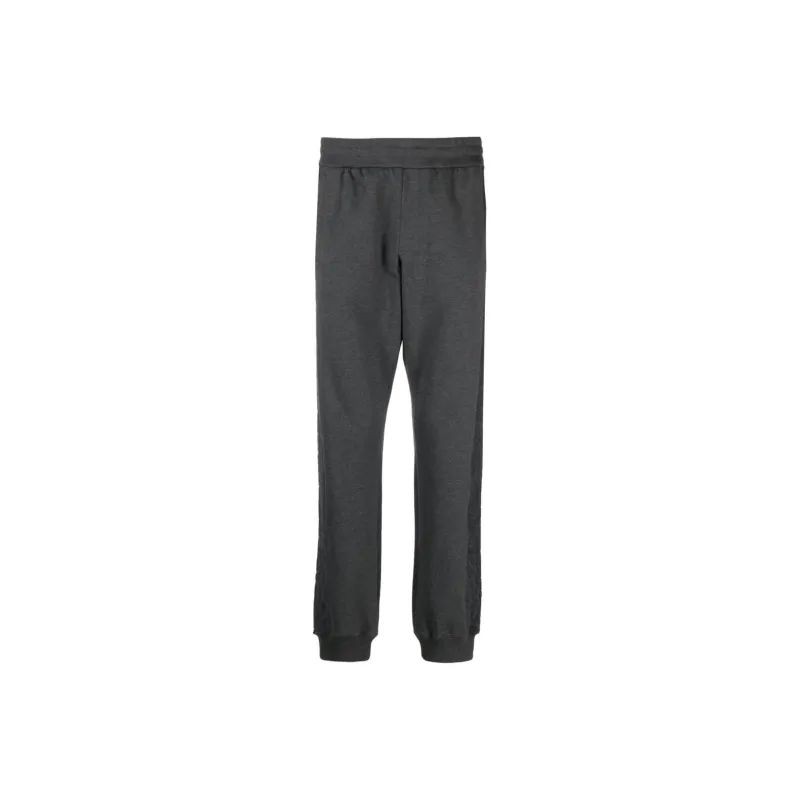 VERSACE Logo Embroidered Tapered Leg Track Pants-0