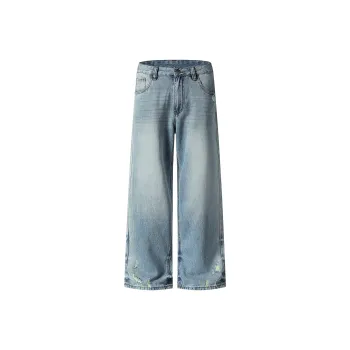 WPOOLL Jeans Men Light Blue