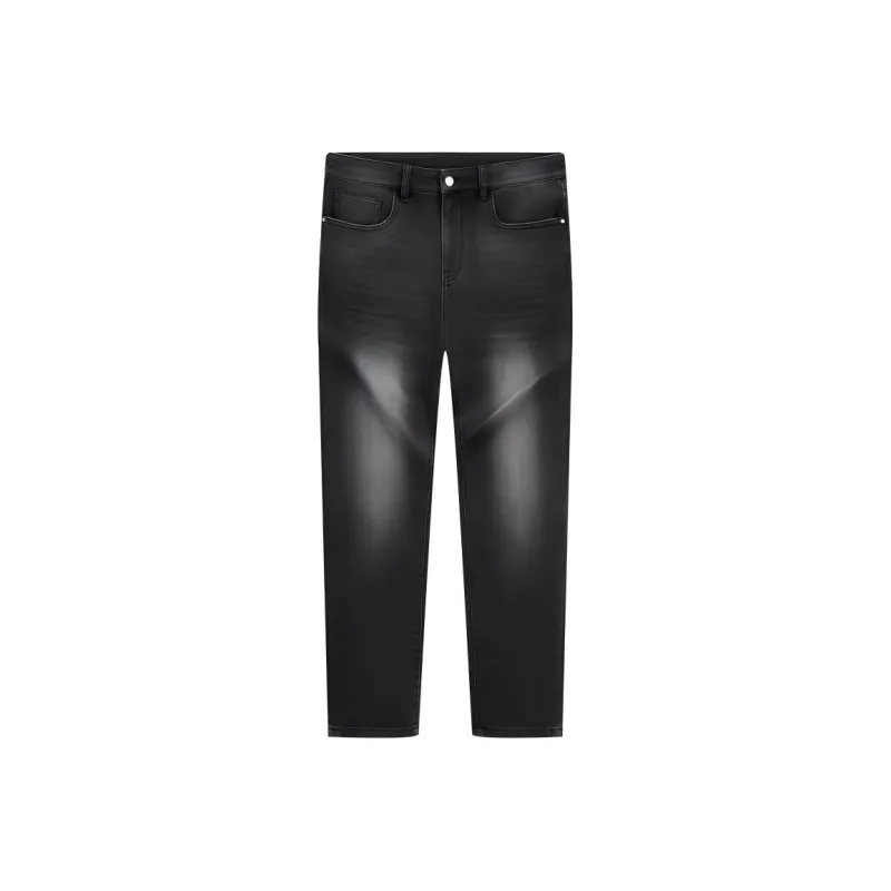 FAIRWHALE Jeans Men Dark Gray-0