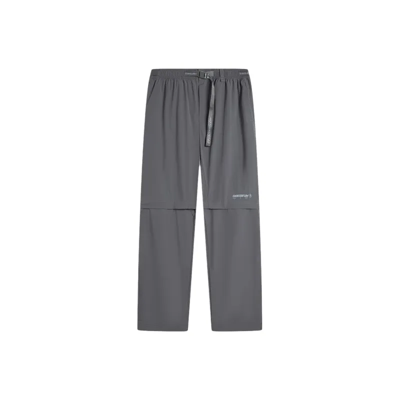 LiNing CF Knitted Sports Pants Men's Thunderstorm Gray-0