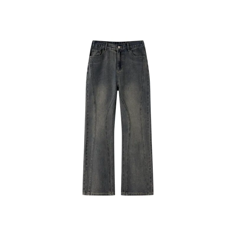 PAINT STAIN Jeans Unisex Yellow Mud-23