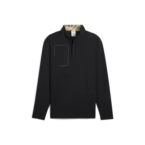 PUMA x REALTREE Golf SS25 Jacket Men's Black
