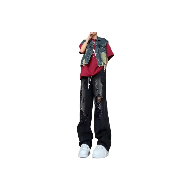 Struggle Vintage95 Jeans Unisex Light Blue-10