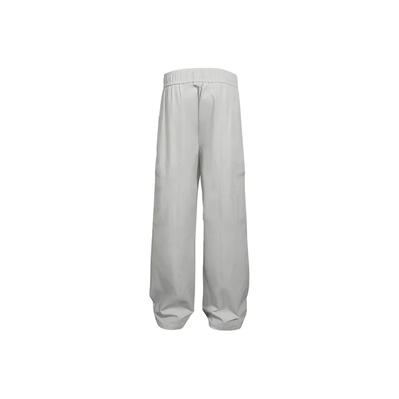 KIRHNE Casual Pants Unisex Purple-13