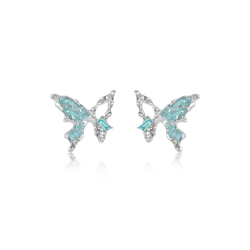 ZANC Alloy Stud Earrings Women's-0