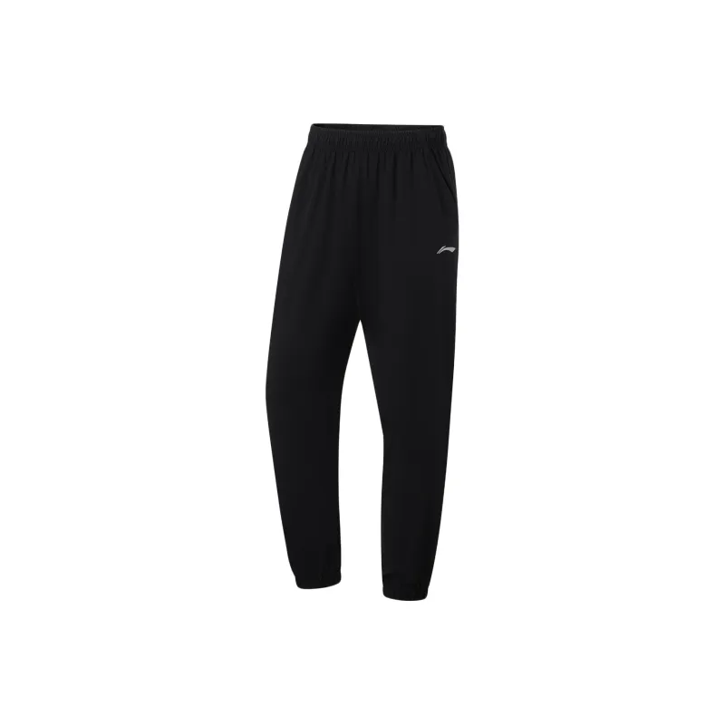 LiNing Fitness Series Knitted Sports Pants Men's Black-0
