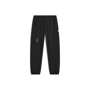 LiNing Chinese Culture Series Knitted Sweatpants Men's Black