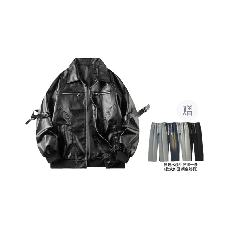 RAMPAGE Leather Jackets Unisex-8