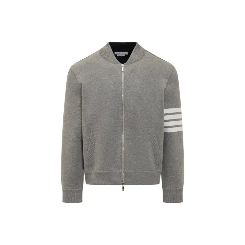 THOM BROWNE Crab Gem Icon Zip Up Jacket-0