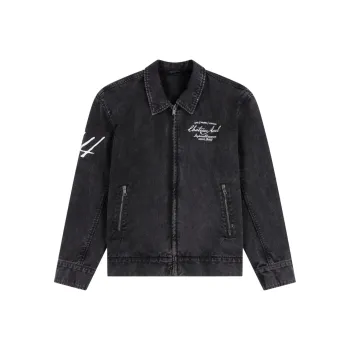 Axel Arigato Resort Embroidered Jacket
