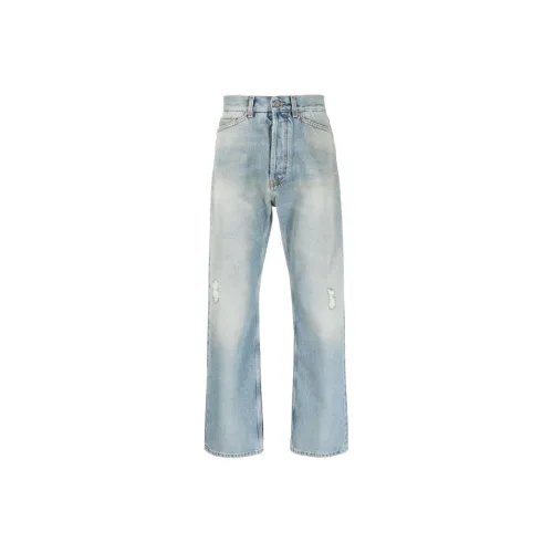 PALM ANGELS Pa Monogram Loose Denim Jeans