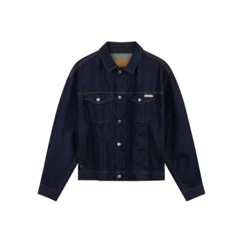 CALVIN KLEIN Jacket Men's Denim Dark Blue