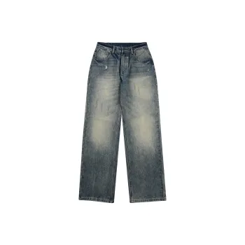 SONGS ALONG Jeans Unisex Nostalgic Blue