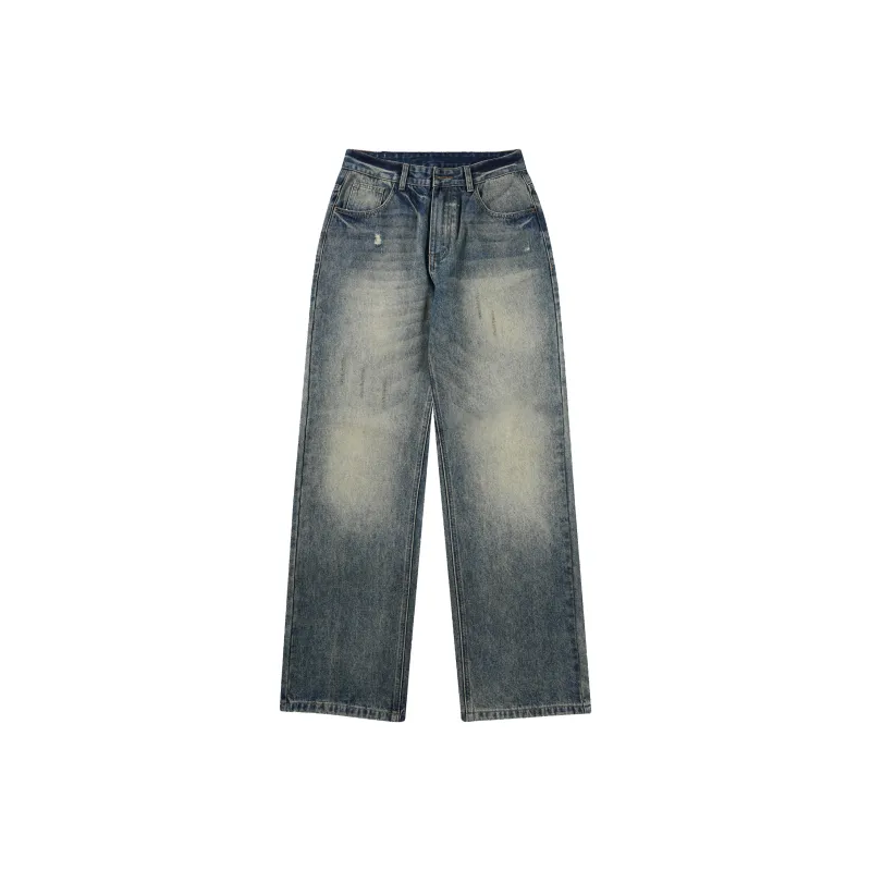 SONGS ALONG Jeans Unisex Nostalgic Blue-0