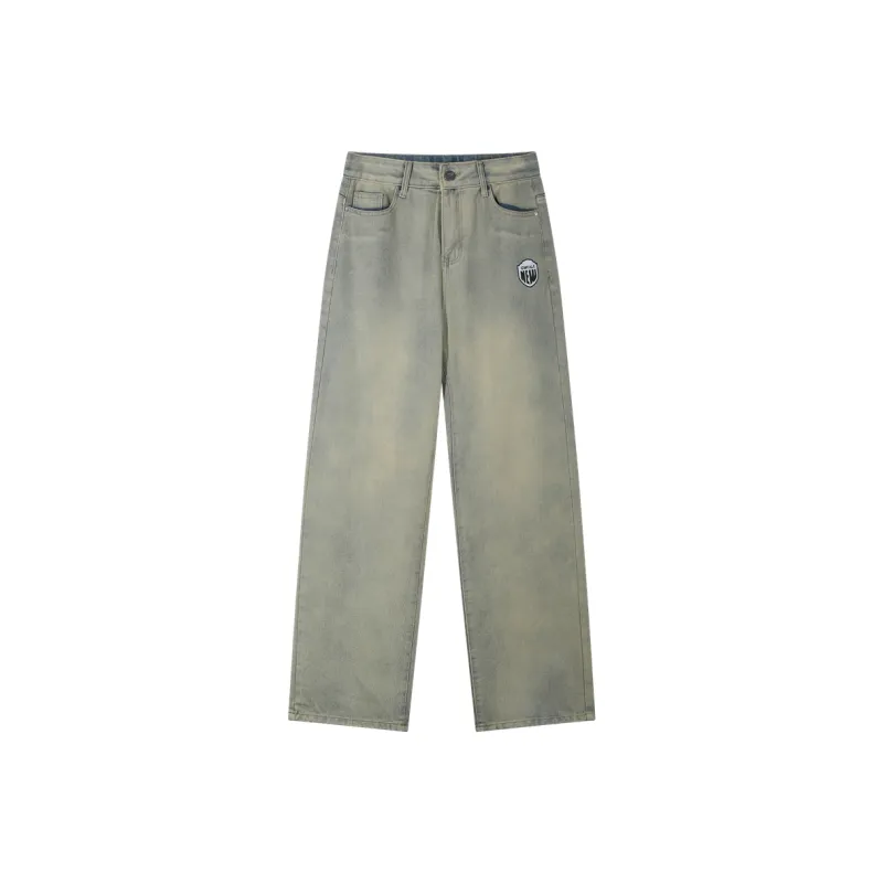 Gwola Loose Fit Straight Fit Jeans Unisex-7