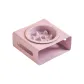 (Taro Purple) Edge Guard Slow Feeder Bowls+Dish Racks